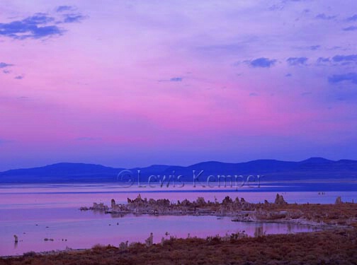 Sunset Mono Lake