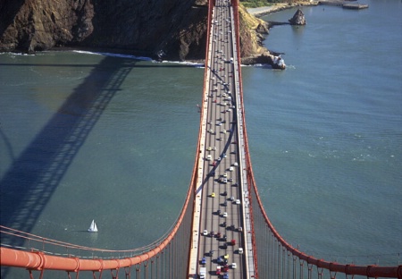 Vertigo View of Golden Gate