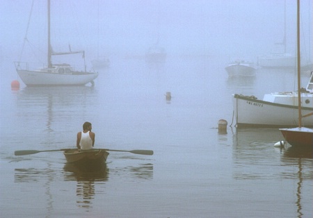Coming ashore, Maine