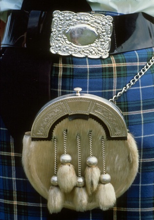 Scottish Kilt and Purse