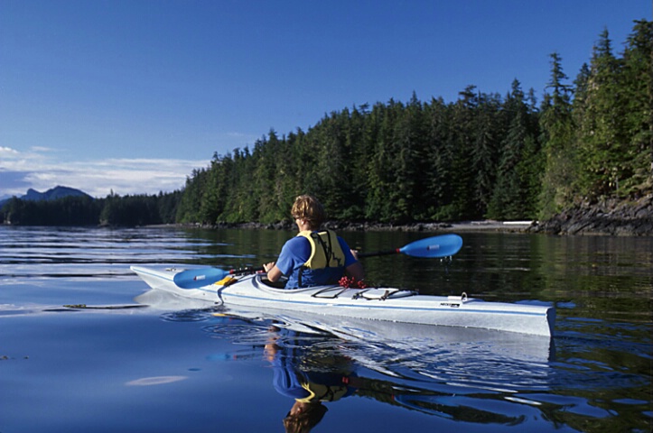 Kayaking Frederick Sound, Alaska