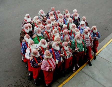 Will The Real Santa Please Step Forward