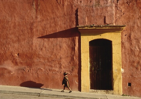 Walking to School, Oaxaca, Mexico