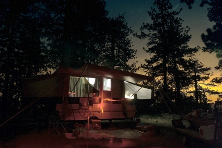 Campsite By Night