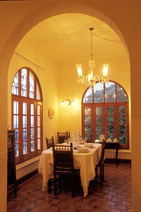 Castillo Serralles' Little Dining Room