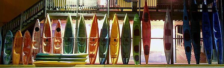 Sleeping Kayaks