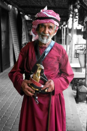 Living History...An old Emirati Beduoin Man