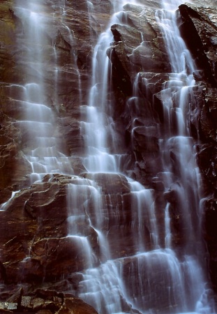 Hickory Nut Falls Detail