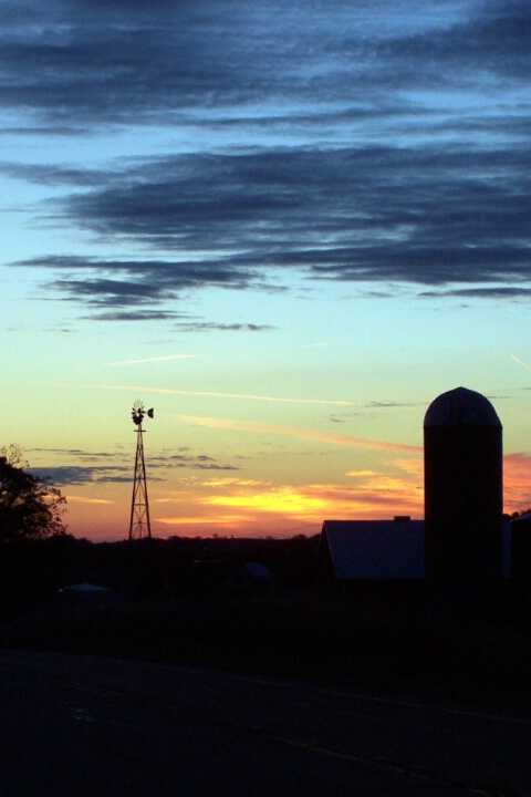 Farm at Sunrise