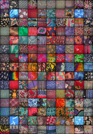 Contra Colors - A Digital Quilt