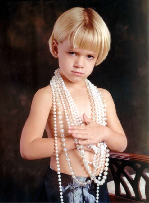 Peyton in Pearls