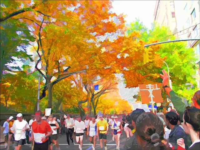 NYC Marathon 2003