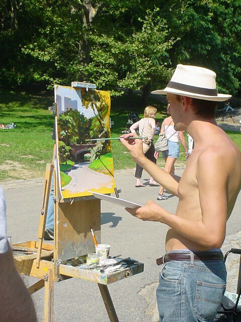 Central Park in the Summer