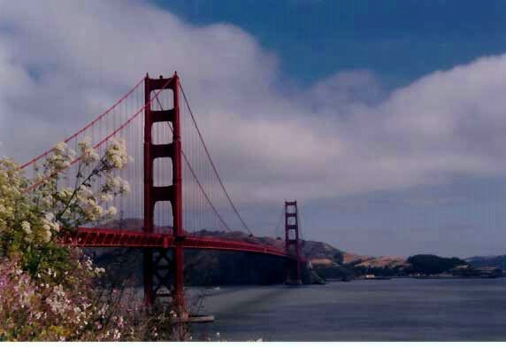springtime at the Golden Gate Bridge