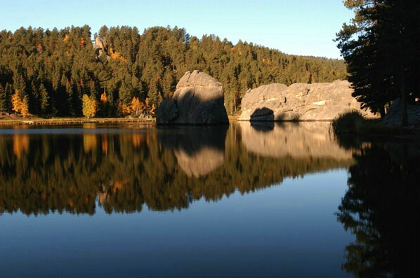 Sylvan Lake Reflection - ID: 232377 © GARY  L. ROHRBAUGH