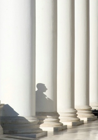 Columns and shadow