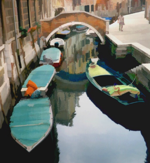 Venice Canal Reflections