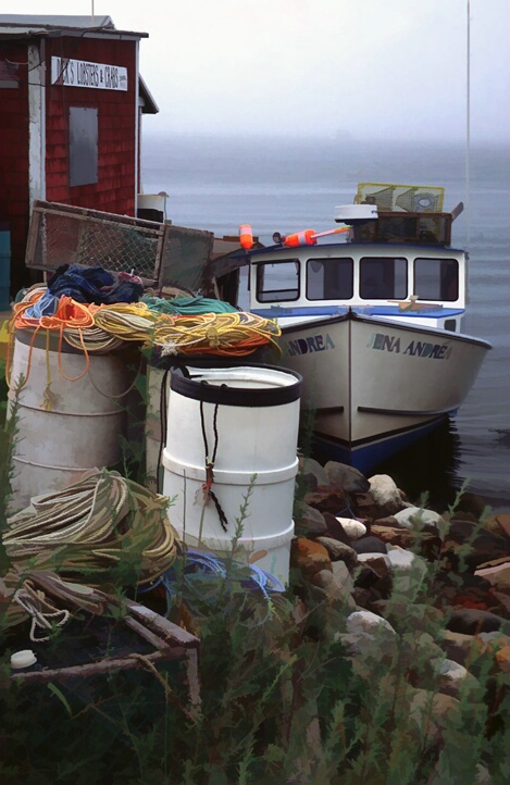 Lands End in Harpswell, Maine