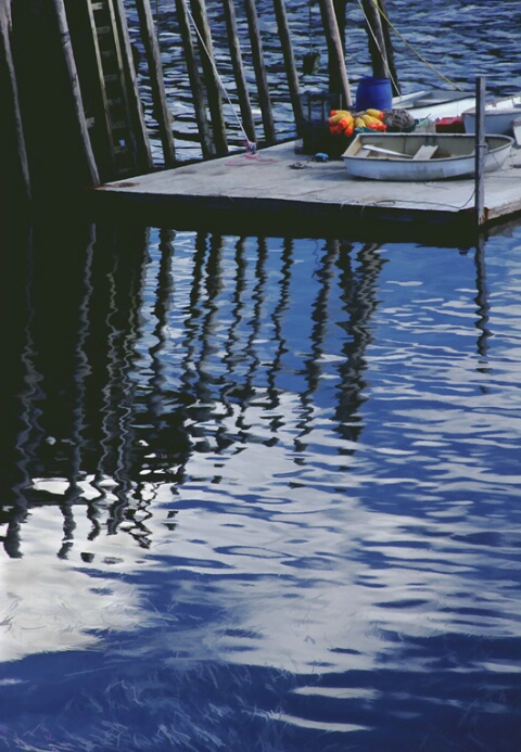 Floating dock illusion