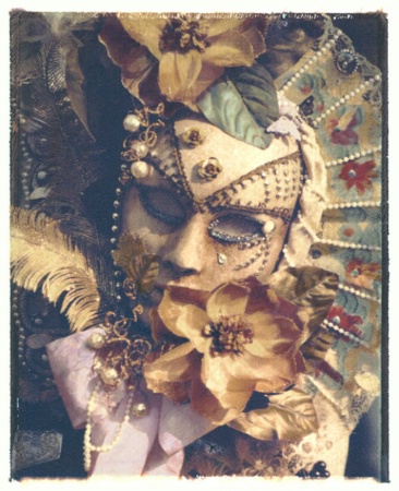 Flowered Mask, Carnevale, Venice