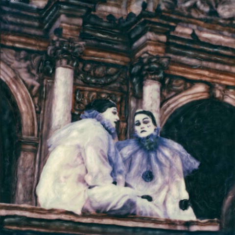 Mimes, Carnevale, Venice