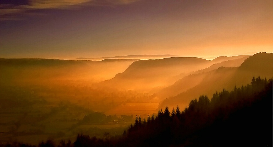 Heads of the Valley Dawning