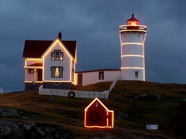 Lighted House