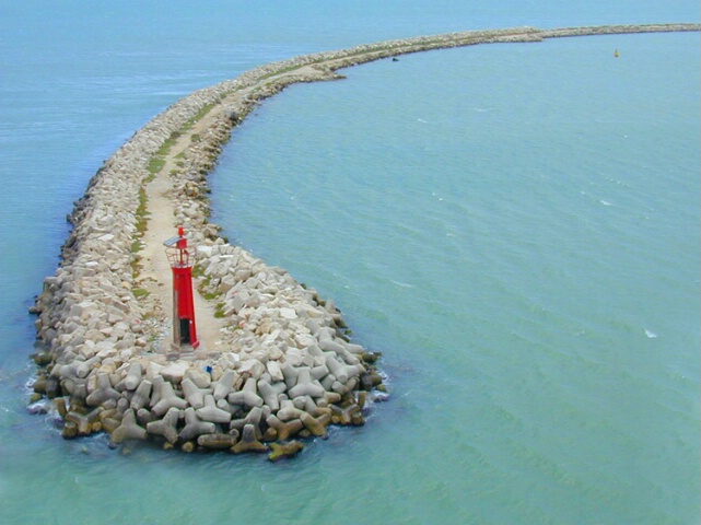 Entering Tunisian bay