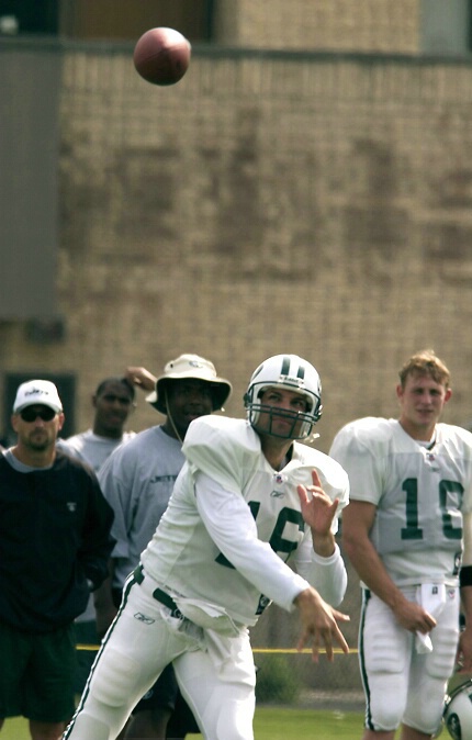Vinny Testerverde New York Jets Quaterback - ID: 254381 © Frederick A. Franzella