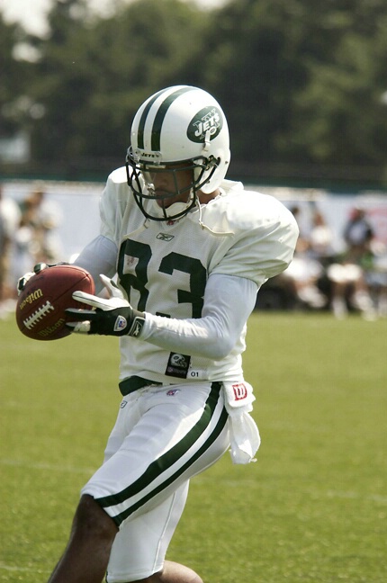 Santana Moss New York Jets - ID: 254386 © Frederick A. Franzella