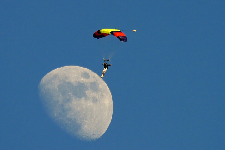 Man lands on the Moon, again.