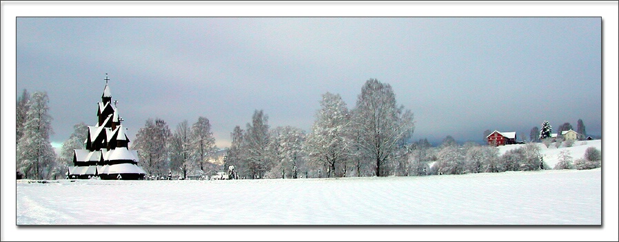 Winter church