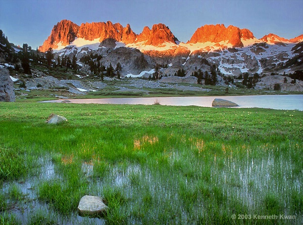 Ediza Lake Sunrise