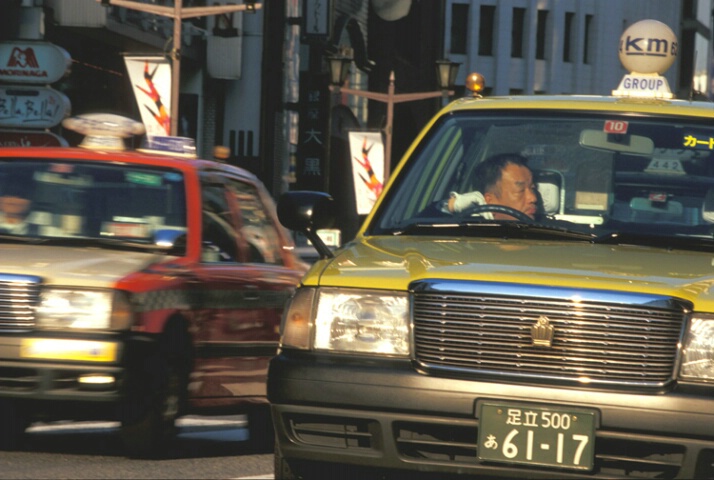 Ginza cab driver.  Tokyo, Japan