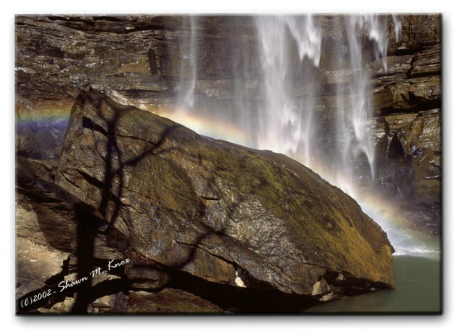 Rainbow on Toccoa Falls