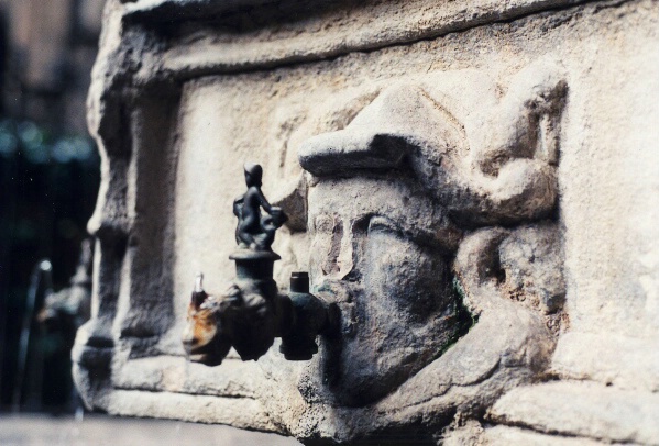 Fountain Detail: Barcelona