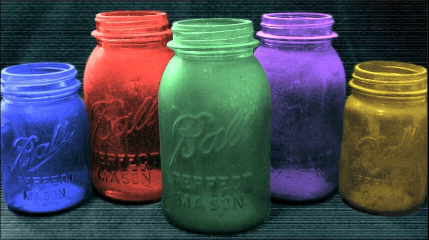 Colorful Jars