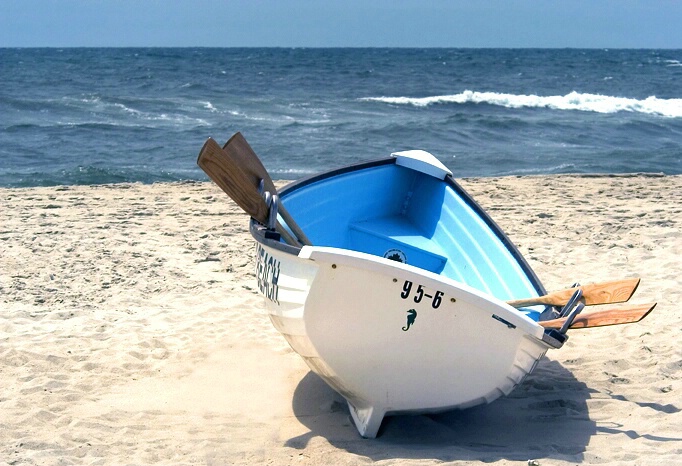 A Lifeboat At Jones Beach
