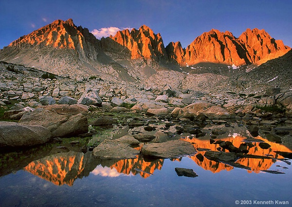 Alpine Peaks, Dusy Basin