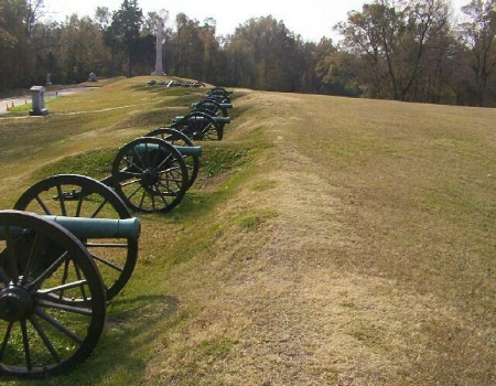 Cannons at Vicksburg 2004