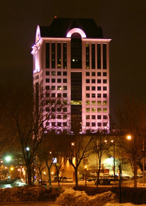 Interesting Building Color.....