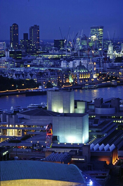Southbank Centre from the London Eye - ID: 321596 © Sharon E. Lowe