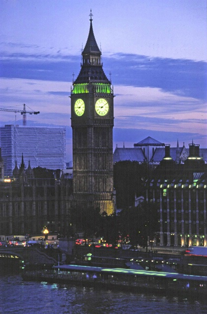 Big Ben from the London Eye - ID: 321597 © Sharon E. Lowe