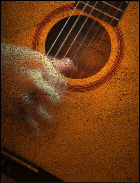 Guitar and Hands