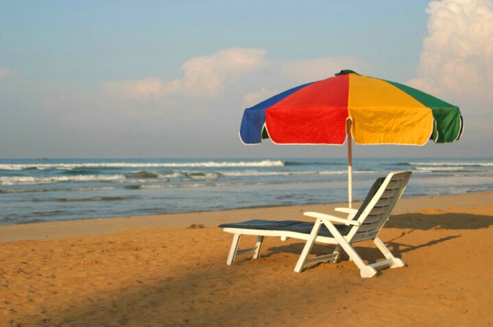 umbrella on the beach