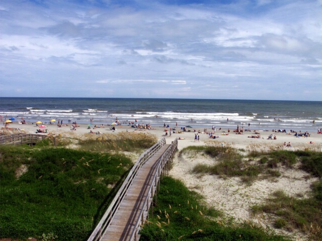 "Out on the boardwalk, down by the sea....