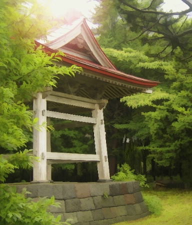 Shrine at Rebun Island, Hokkaido