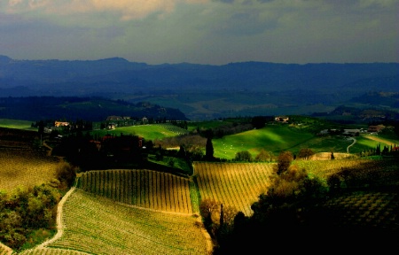 Under a Tuscan Sun...and Clouds