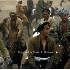 © Cheryl  A. Moseley PhotoID# 354682: BuzKashi, black-robed man