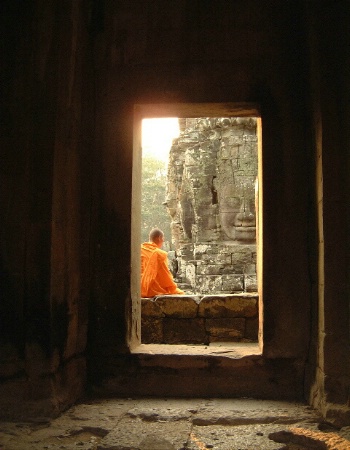 enlightened monk